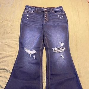 Maurices brand flares, size 16 short, new without tags.